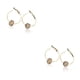 thumbnail image 4 of Pendientes de aro Sonducket Joyería de moda Cuenta Dorada Type2 NO2, 4 of 6