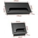 thumbnail image 3 of Pasacables para cables 3 uds, pasacables cuadrado negro, cubierta para cables de escritorio integrada de aleación de aluminio para escritorio, 3 of 5
