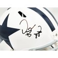 thumbnail image 2 of Dez Bryant Autographed Dallas Cowboys White Throwback Full Size Speed Replica Helmet Beckett BAS Witness 230226, 2 of 2
