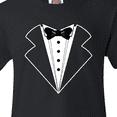 thumbnail image 4 of Inktastic Tuxedo with Bow Tie Youth T-Shirt, 4 of 5