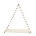 thumbnail image 3 of Floating Shelves Wall Mounted Premium Wood Hanging Rope Wall Mounted Floating Shelves –Plant Flower Pot Wall Mounted Floating Shelves Bathroom Shelves Wall Mounted, 3 of 8
