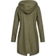 thumbnail image 4 of Chaqueta de lluvia sólida para mujer al aire libre de talla grande impermeable con capucha impermeable a prueba de viento-yky, 4 of 4