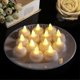 thumbnail image 2 of 24 Pack Waterproof Flameless Floating Tealights, Warm White Battery Flickering Led Tea Lights Candles - Weddin, 2 of 2