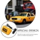 thumbnail image 3 of Taxi Sign Top Light Led Taxi Sign Vintage Cab Roof Top Illuminated Sign, 3 of 5