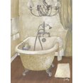 thumbnail image 2 of Medley, Elizabeth 12x14 Gold Ornate Wood Framed with Double Matting Museum Art Print Titled - Guest Bathroom I, 2 of 4
