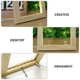 thumbnail image 2 of IFANLANDOR 1Pcs LED Desk Photo Frame Wood Photo Stand for Picture Decoration with Decorative Lighting Simple Rustic Style, 2 of 8