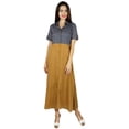 thumbnail image 2 of Bimba Womens Long Shirt Dress With Collar Full Length Casual Maxi Dresses, 2 of 8