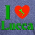 thumbnail image 3 of CafePress - I Love Lucca Italy Men's Deluxe T Shirt - Mens Tri-blend T-Shirt, 3 of 4