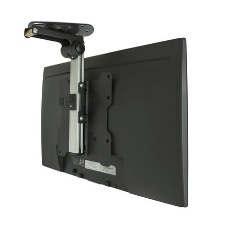 Mount-It! - Dual Monitor Desk Mount w/USB Ports - Silver
