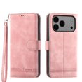thumbnail image 1 of Wallet Case for iPhone 17 Pro Max Flip Phone Case with Card Slots, Cash Pocket, Kickstand, Magnetic Closure & Wrist Strap, TPU Soft Shell Cover Pink, 1 of 6