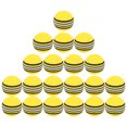 thumbnail image 1 of WHAMVOX 20Pcs Indoor Golf Balls Yellow For Practice Aids Safe For Furniture, 1 of 6