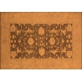 thumbnail image 1 of Ahgly Company Indoor Rectangle Oriental Orange Industrial Area Rugs, 7' x 10', 1 of 4