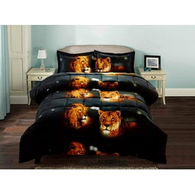 Hig 3d Comforter Set 3 Piece 3d Red And White Rose Reactive