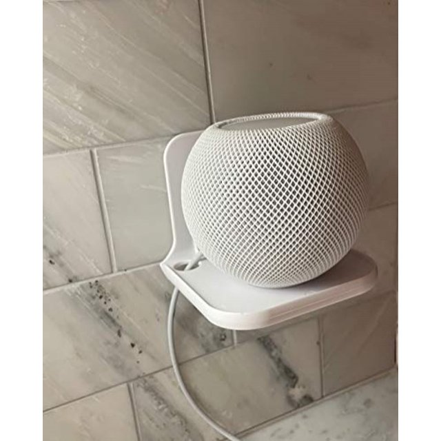 Elhook hecho en EE. UU. White Stick y estante de pared flotante extraíble, conjunto de 2, plástico moldeado por inyección de ABS con manejo de cables para productos electrónicos pequeños eLhook.com Ver descripción