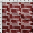 thumbnail image 3 of oneOone Tissu Polyester Lycra Carré Imprimé Géométrique BTY 56 Pouces de Large, 3 of 4