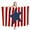 Red-27.55"x55", variant on Beach Towels Oversized - American Flag Printed Beach and Pool Towel Set, 100% Cotton, 27.55 inch x 55 inch - USA Waving Flag