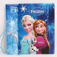 thumbnail image 4 of Funda de pasaporte de PU de moda de Disney con estampado de dibujos animados de Frozen, Elsa, Mickey y Winnie para niñas y niños, tarjetero de identificación, estuche para pasaporte y boleto de viaje, 4 of 5