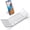 Frost Silvery, variant on Foldable BT Keyboard with Touchpad - Portable Wireless Keyboard with Holder, Rechargeable Full Size Ultra Slim Pocket Folding Keyboards for Android Windows iOS Tablet & Laptop