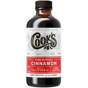 Cook's, Pure Cinnamon Extract, All Natural Premium Cinnamon Oil from Ceylon Bark, 4 oz