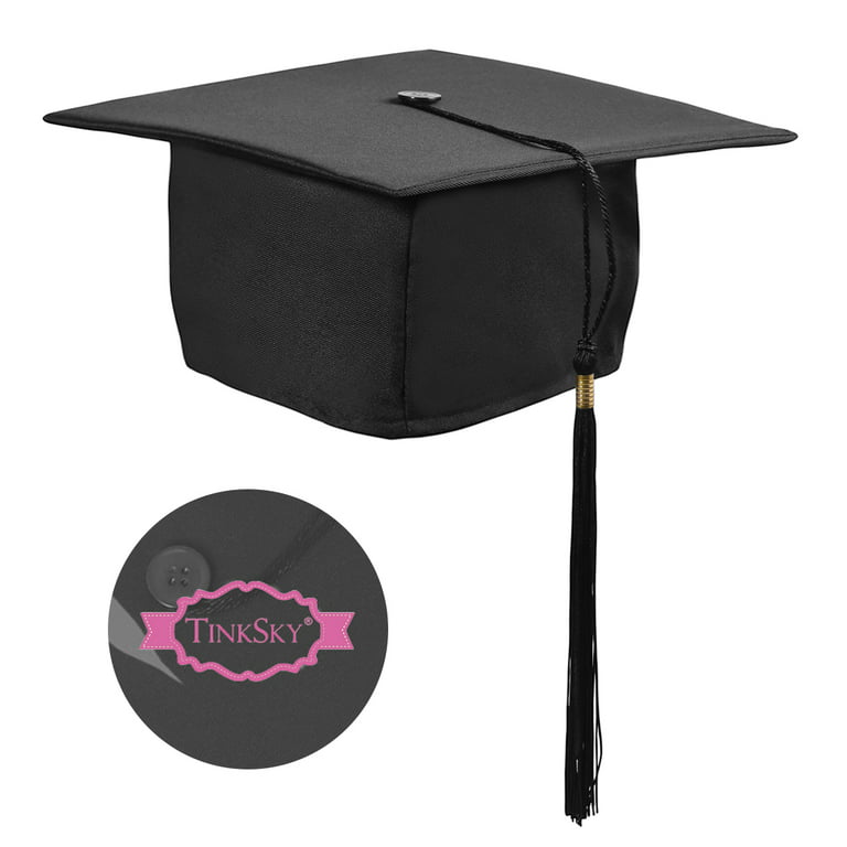 Graduation Adult Mortarboard Cap/Hat-gown accessory-Virtual Graduation Caps