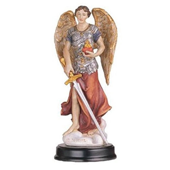 StealStreet SS-G-205.56 Archangel Jehu Diel Holy Figurine Religious Decoration Statue, 5"