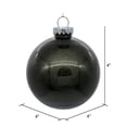 thumbnail image 2 of Vickerman N211084 4 Po Glitter Clear Ball&44; Gunmetal - 6 par Sac, 2 of 2