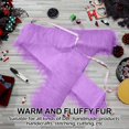 thumbnail image 4 of 1Pc Shaggy Plush Fabric Precut Strips Plush Fabric Fuzzy Craft for Beard Hair Decoration Event & Party Happy Day!, 4 of 7
