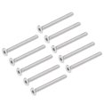 thumbnail image 1 of Tornillos de cabeza plana M3x30mm, tornillo hexagonal interno, sujetadores de acero inoxidable 304, 50 Pcs, 1 of 3