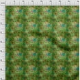 thumbnail image 4 of oneOone Cotton Flex Green Fabric Florals Diy Clothing Quilting Fabric Print Fabric By Yard 40 Inch Wide, 4 of 6