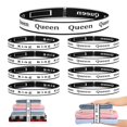 thumbnail image 1 of 8Pcs Bed Sheet Organizer Bands Sheets Labels for Elastic Bedding Linen Closet Storage Foldable Sheet Set Organizer Sheet Keeper Band King Queen, 1 of 4