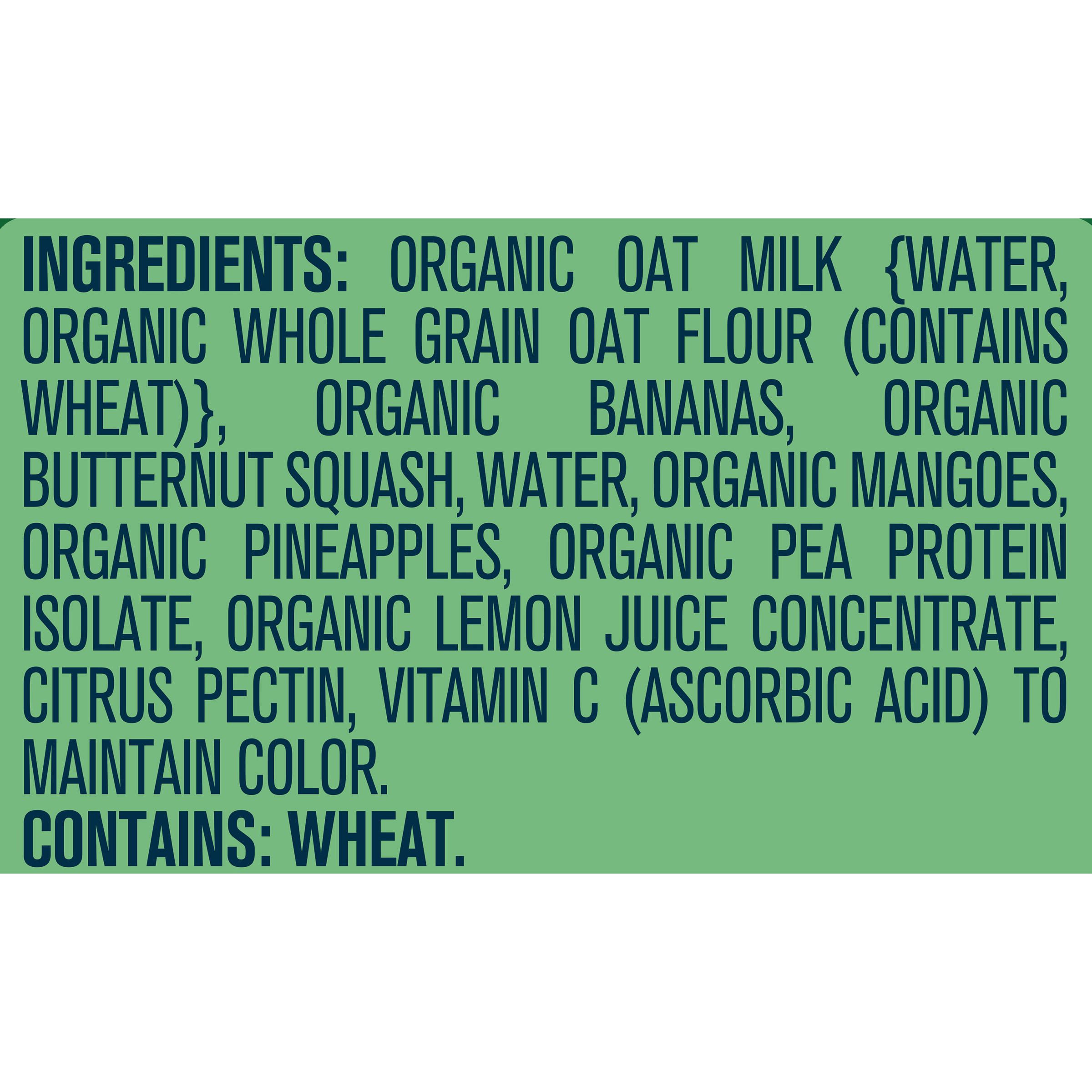 oat milk smoothie gerber