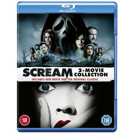 Scream: 2-movie Collection (Blu-ray) Drew Barrymore Dylan Minnette Jack Quaid Jenna Ortega
