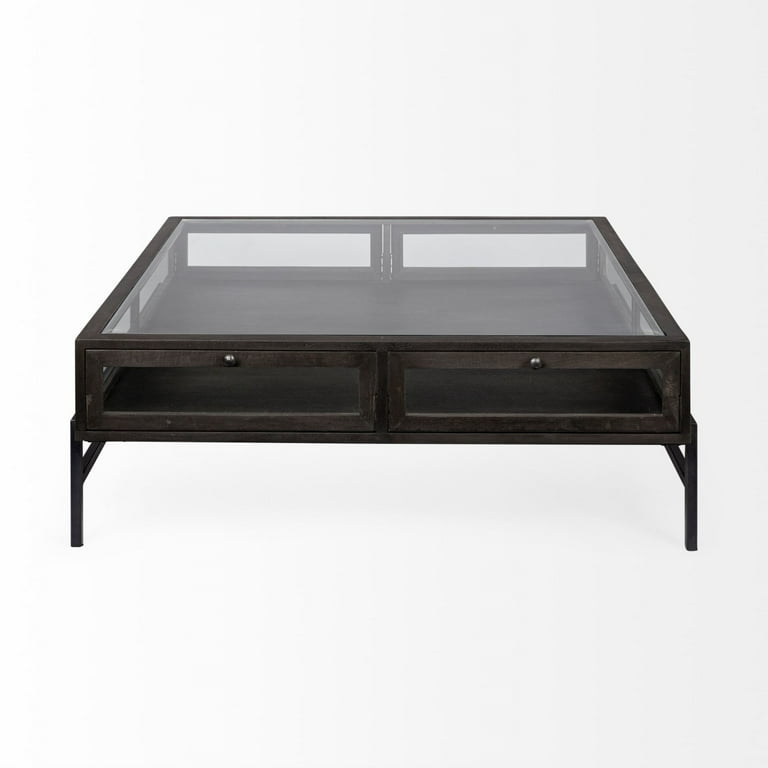 Square display online coffee table