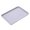 F, variant on Fast Food Tray Rectangular Serving Trays Serving Tray for Indoor Plastic Fast Food Tray/Simple Style Solid Color Plastic Tray Small Blue