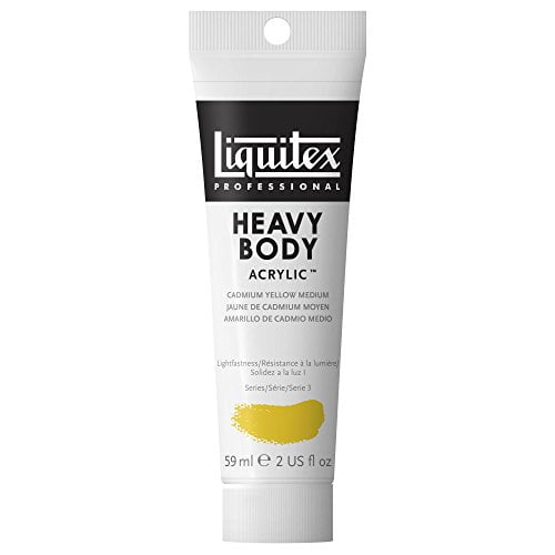 LIQUITEX / COLART 1045161 HEAVY BODY 2OZ CADMIUM YELLOW MEDIUM