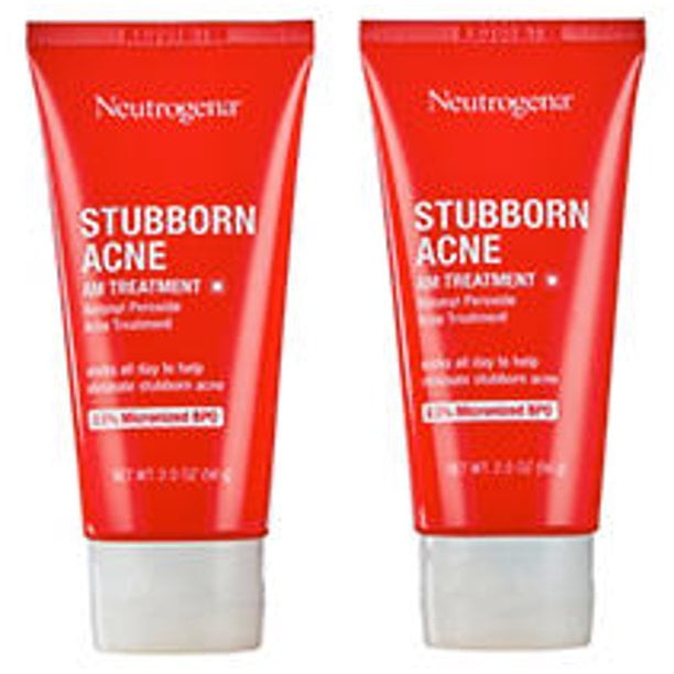Neutrogena Stubborn Acne AM Treatment with Benzoyl Peroxide (2 oz, ea