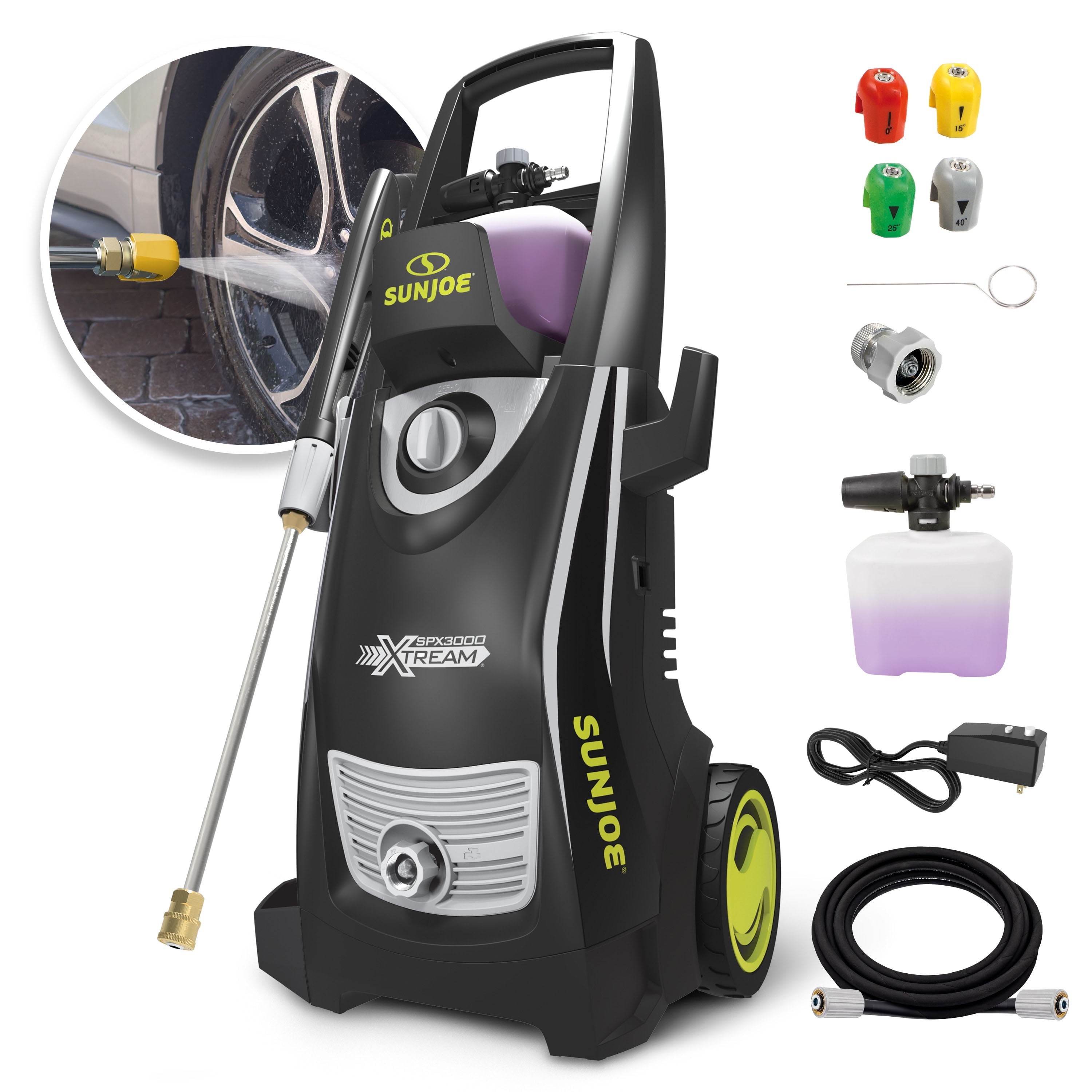 Sun Joe Portable Xtream Clean Electric Pressure Washer, 13-Amp