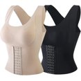 thumbnail image 3 of Fajas para mujer 3 en 1 Corsé Shaper Tank Top Cintura Abotonada Bra Shapewear, 3 of 4
