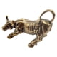 thumbnail image 1 of Estatua de toro de latón, escultura de cobre, adorno de animal, figura de mascota de té para oficina al aire libre, 1 of 9