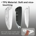 thumbnail image 3 of Unique Bargains Key Fob Remote Control Cover Case Full Protection TPU Shell for BMW 1 2 3 5 6 Series Transparent, 3 of 6