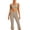 Khaki, variant on Aofany Two Piece Yoga Sets for Women Workout Outfits for Women 2 Piece Seamless Crop Tank High Waist Yoga Leggings Sets