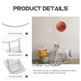 thumbnail image 4 of Miangastore Adhesive Ball Holder Wall Mount Basketball Soccer Holder Wall Ball Storage Display Rack, 4 of 8