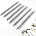 thumbnail image 2 of 10 Piezas Resortes Extensión 3/8 Pulgadas X 6-1/2 Pulgadas, Dobles Acero Resorte 0,047 Pulgadas para Reparación Mecánica Puertas Garaje Industriales DIY, 2 of 6