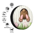 thumbnail image 4 of Balery Brown Bunny Cubiertas para Neumáticos - Protector Resistente para Neumáticos de Camioneta, SUV, Remolque, Camper y RV-17 inch, 4 of 6