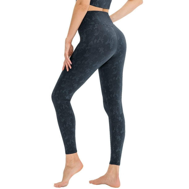 Legging de entrenamiento para mujer Estampado Barriga de talle alto de secado rápido