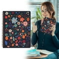 thumbnail image 2 of MOQIN Aesthetic Spiral Notebook Journal For Women - Cute Abstract 8.2" x 6.5" College Ruled Notebook With Large Pockets, Lined Pages and Hardcover, 2 of 9