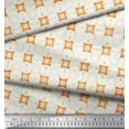 thumbnail image 3 of Soimoi Georgette Viscose Fabric Check Tie-Dye Printed Fabric 1 Yard 42 Inch Wide, 3 of 3