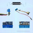 thumbnail image 3 of Fuente de Alimentación CC 12 V, 160 W , ATX, 24 Pines, Placa Base, Interruptor, Módulo PCB, 4+4/8 Pines, CPU, Accesorios para PC., 3 of 5