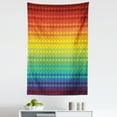 thumbnail image 1 of Fiesta Tapestry, Colorful Scale Pattern Snake and Dragon Skin Abstract Composition Rainbow Inspired, Fabric Wall Hanging Decor for Bedroom Living Room Dorm, 5 Sizes, Multicolor, by Ambesonne, 1 of 1