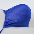 thumbnail image 4 of TANBOM Men's Nylon Thin Waistband Low Rise Thong Underwear, Blue, 1-Pack, 3XL, 4 of 6